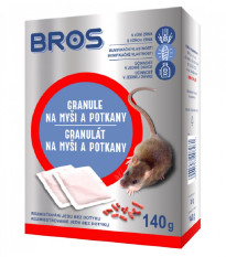 Granule na myši a potkany - Bros - 7 x 20 g