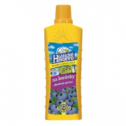 Hoštické hnojivo na borůvky s guánem - hnojivo - 500 ml