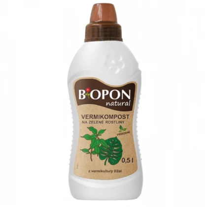Vermikompost na zelené rostliny - BoPon - hnojivo - 500 ml