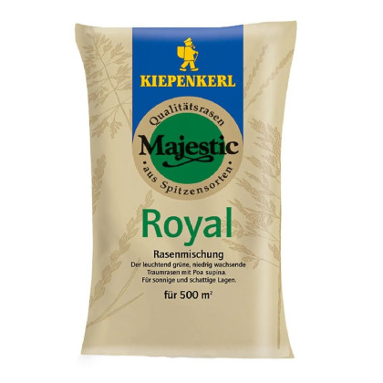 Luxusní trávník Majestic Royal - semena Kiepenkerl - směs - 10 kg